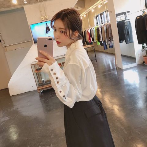 sulvam  skirt PT"BLACK"style.2020.1.26