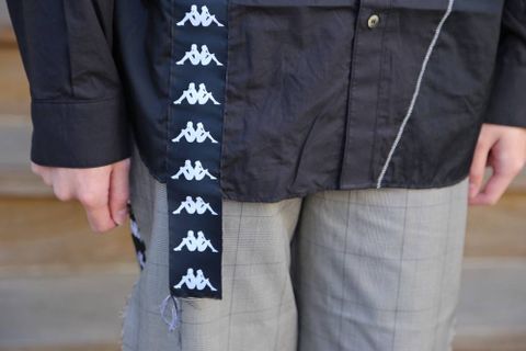 JieDa SWITCHING SHIRT&CHECK SLAKS Style.2020.1.12.