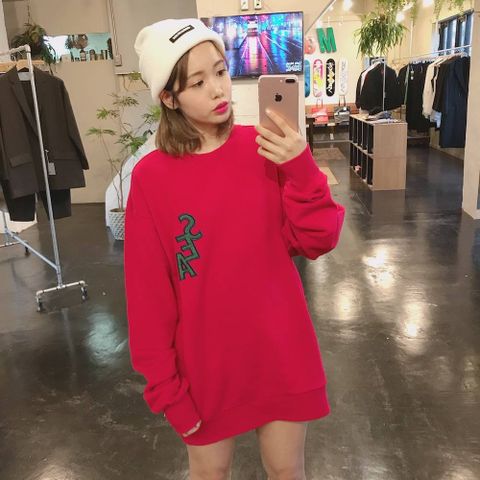 WIND AND SEA  S-E-A SWEAT SHIRT"RED"style.2020.1.15