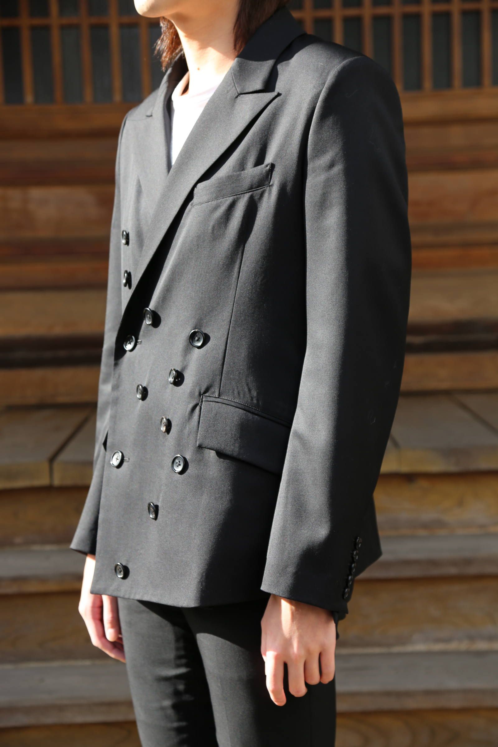 sulvam Button's w.JKT"BLACK"Style.2020.1.27.