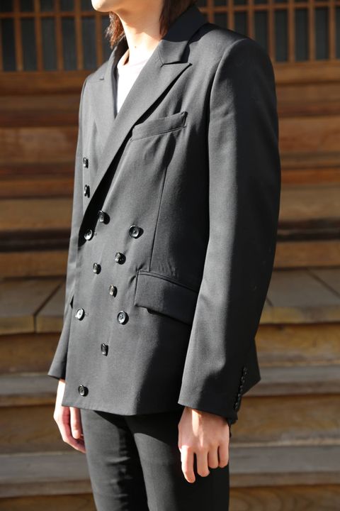 sulvam Button's w.JKT"BLACK"Style.2020.1.27.