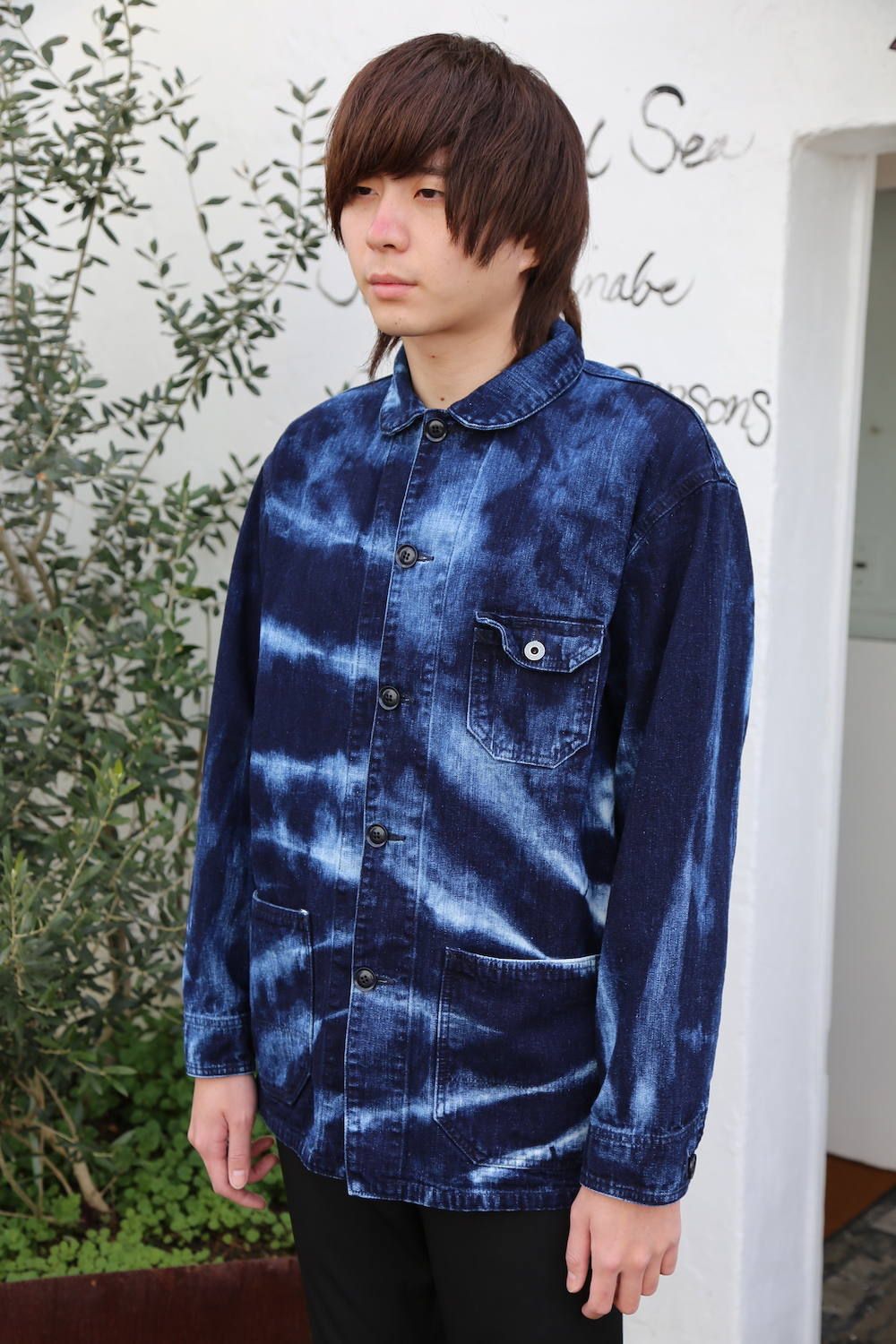 FDMTL TIE FDMTL DYE SHIBORI COVERALL 