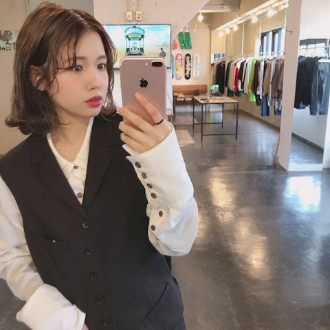sulvam Gaba gillet"BLACK"style.2020.1.26