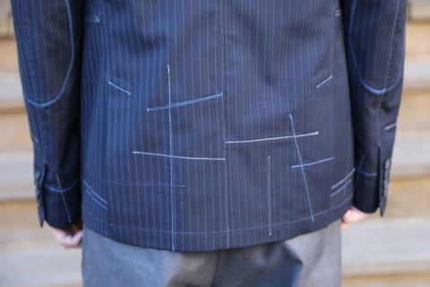 JUNYA WATANABE COMME des GARCONS MAN ストライプジャケット Style.2020.1.21.