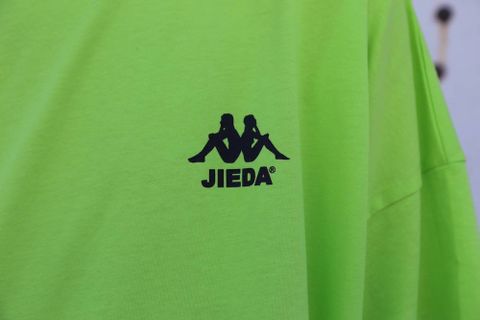 JieDa ASSYMETRY T-SHIRT"YELLOW"Style.2020.1.11.