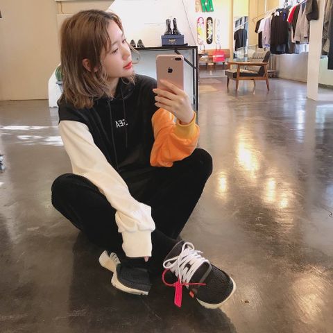 WIND AND SEA  VELOUR HOODIE"BLACK"stlye.2020.1.19