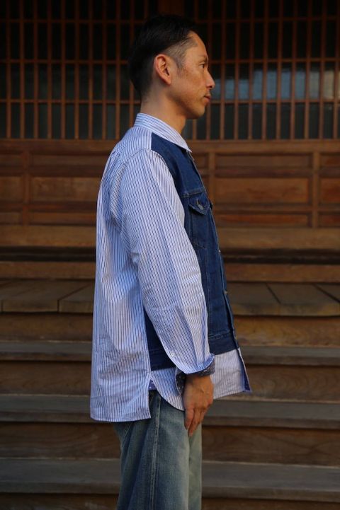 JUNYA WATANABE COMME des GARCONS MAN GIEVES & HAWKESウールサージジャケット Style.2020.1.14