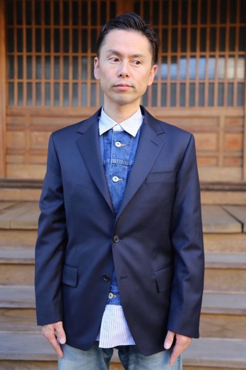 JUNYA WATANABE COMME des GARCONS MAN GIEVES & HAWKESウールサージジャケット Style.2020.1.14
