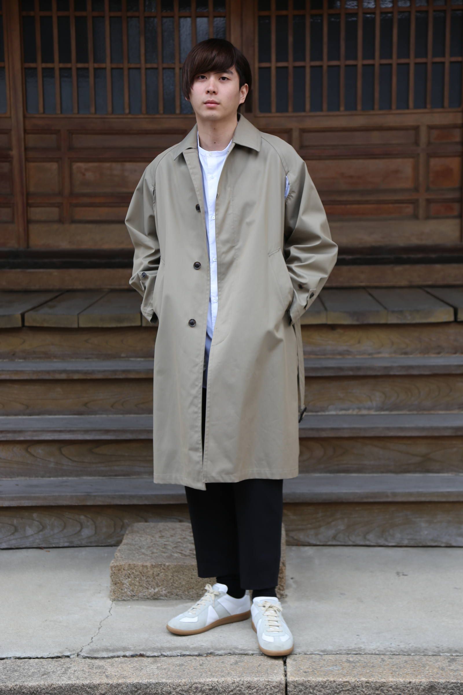 YOKE DOWN SIZING BAL COLLAR COAT 新品 未使用 - library