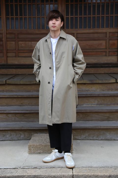 YOKE 2020ss 新作 DOWNSIZING BALL COLLAR COAT スタイル.2020.2.8.