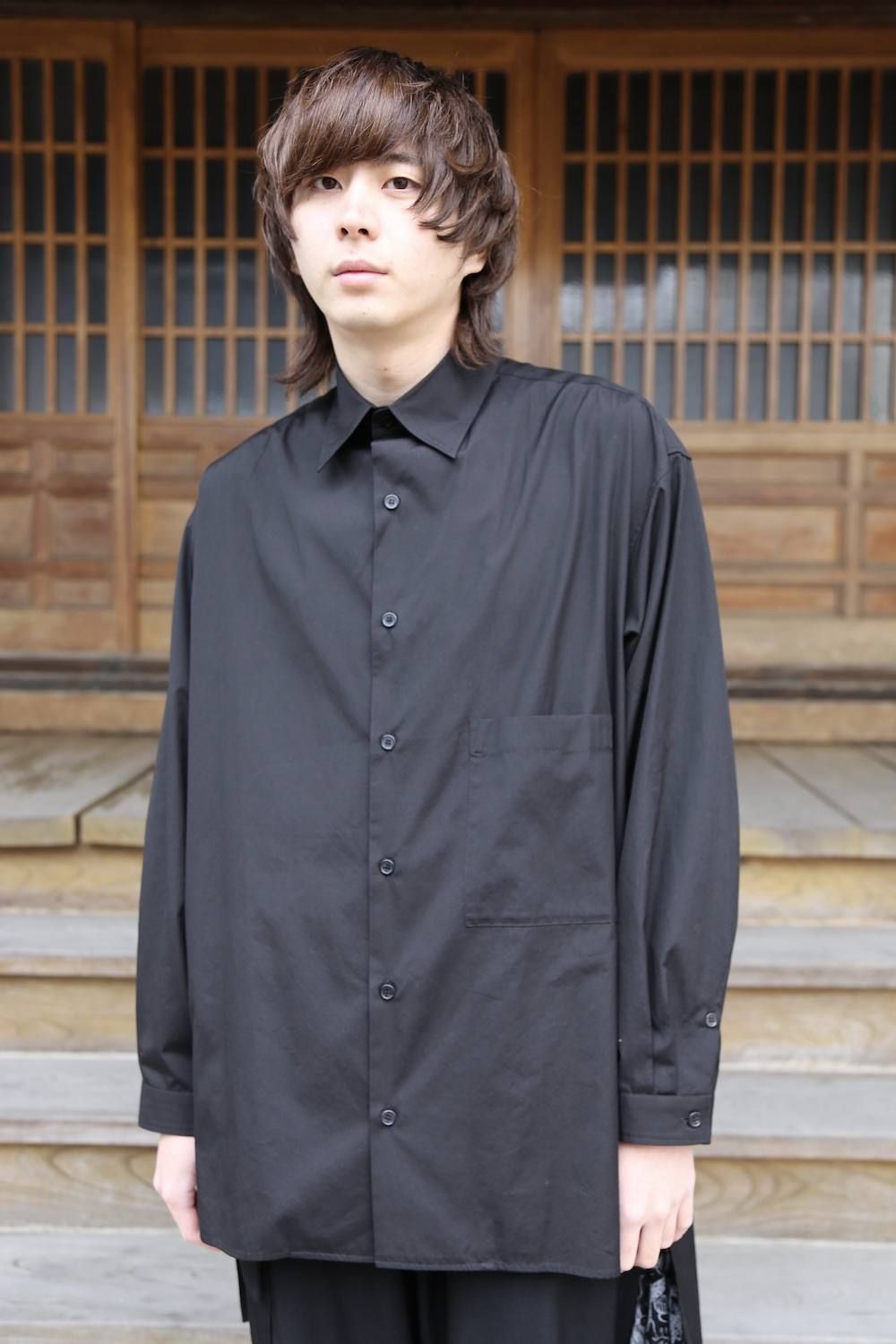 Yohji Yamamoto POUR HOMME 20ss 前後段違い シャツ-