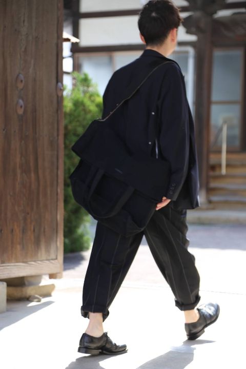 YOKE DOWNSIZING DOUBLE BREASTERD JACKET"DARK NAVY"style.2020.2.25.