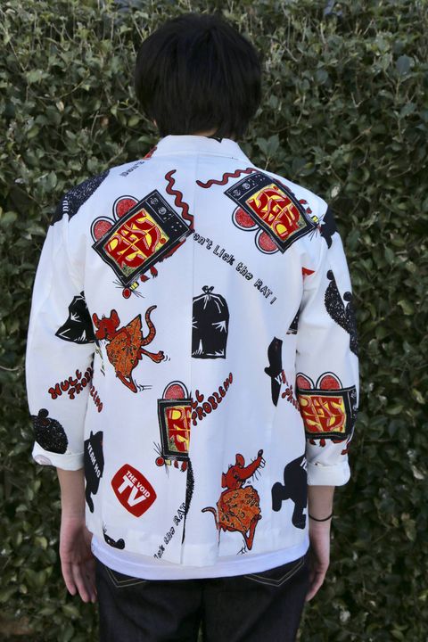 POGGYTHEMAN×PETER PAQUIN RATTV JACKET style.2020.2.23.