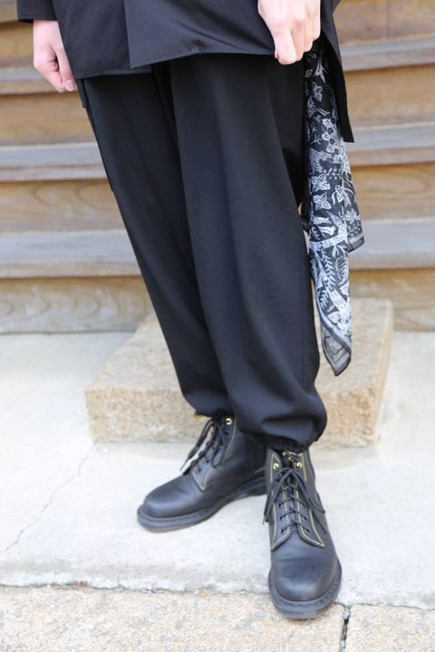 Yohji Yamamoto pour Homme 2020 S/S 新作前後段違いシャツ"BLACK"Style.2020.2.2.
