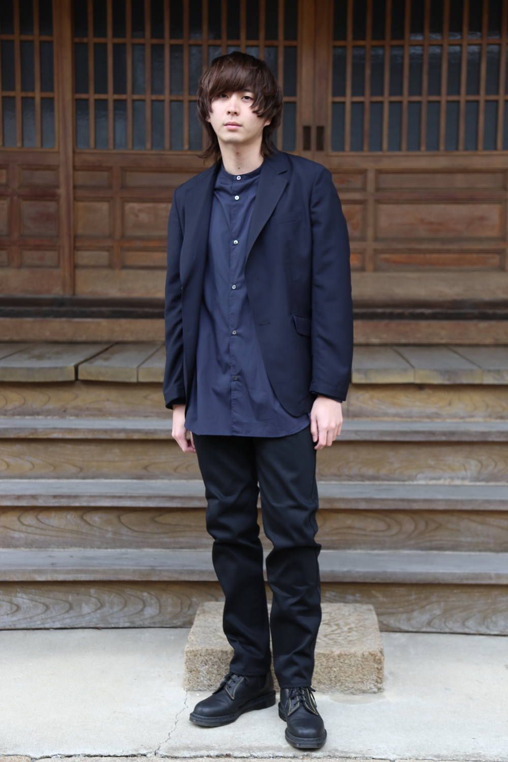 WIND AND SEA WDS SKINNY DENIM"BLACK"スタイル.2020.2.1.