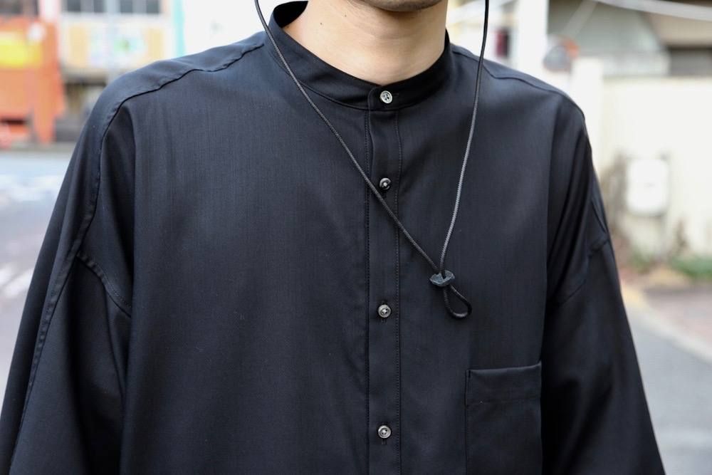 トップス Graphpaper 21SS Stand Collar S/S Shirt Graphpaper SIDOGRAS S/S Oversized Regular Collar Shirt 