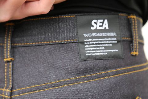 WIND AND SEA WDS SKINNY DENIM"INDIGO"スタイル.2020.2.1.