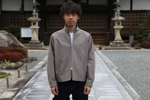 YOKE DOWNSING DRIZZER JAKET"GLEN CHECK"Style.2020.2.15.