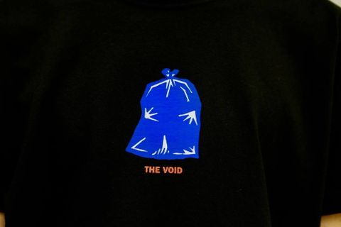 POGGYTHEMAN THE VOID T-SHIRTS"BLACK"Style.2020.2.18.