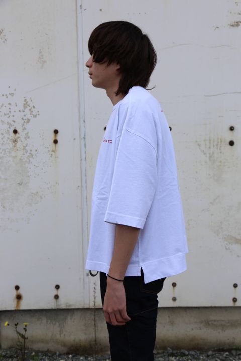JieDa GEOMETRIC BIG PRINT T-SHIRT スタイル.2020.2.1