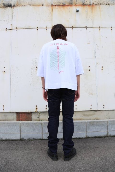 JieDa GEOMETRIC BIG PRINT T-SHIRT スタイル.2020.2.1