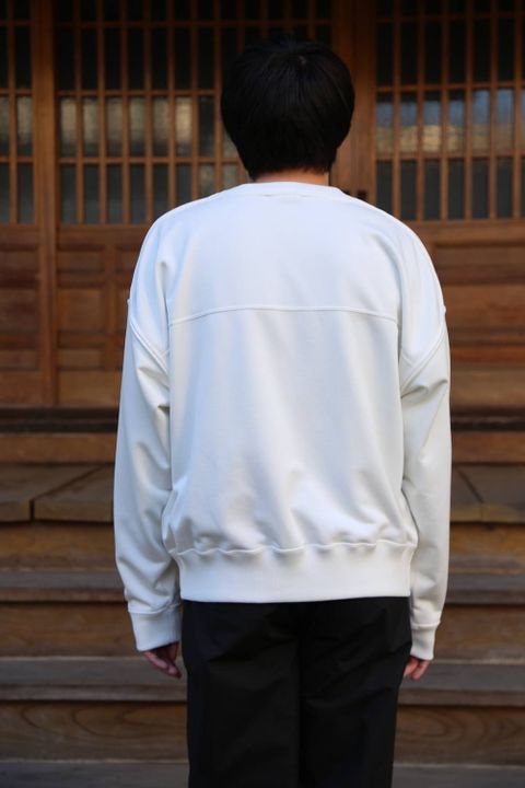 YOKE 2020ss 新作OVERSIZE PIPING SWEAT スタイル.2020.2.14.