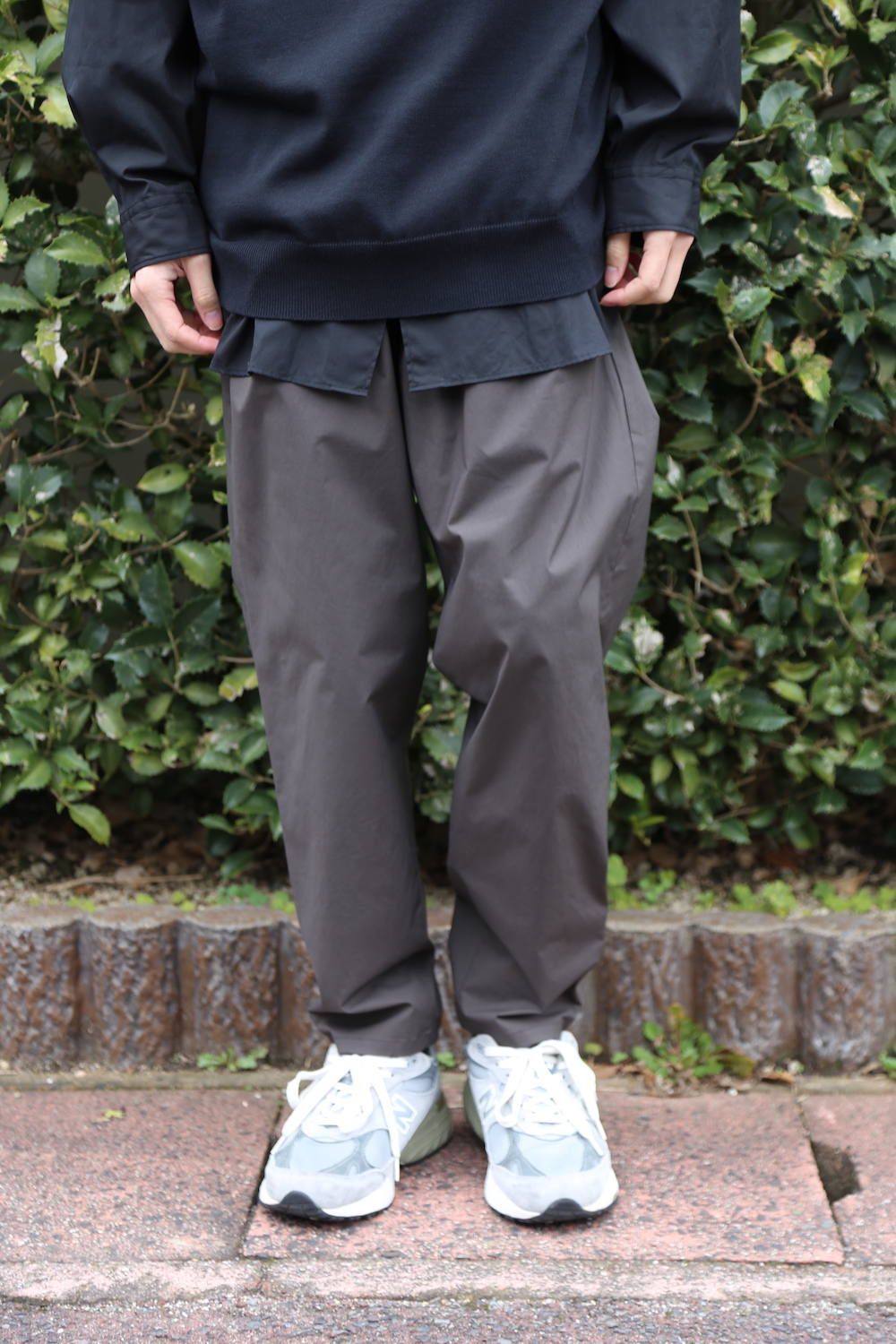 トップス Graphpaper SUVIN VEST BLACK Graphpaper Suvin Vest
