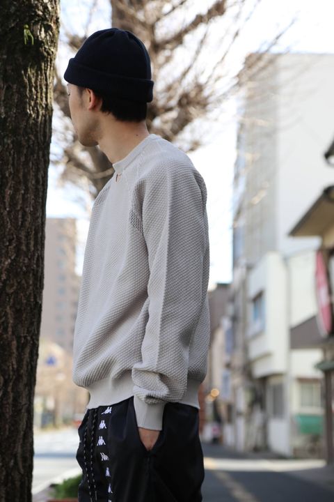 DIGAWEL 8G WG SWEATER"GREGE"Style.2020.2.19.