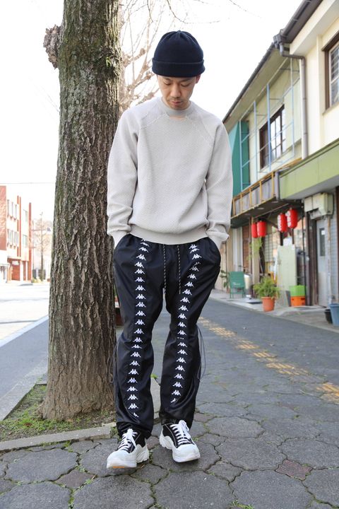 DIGAWEL 8G WG SWEATER"GREGE"Style.2020.2.19.
