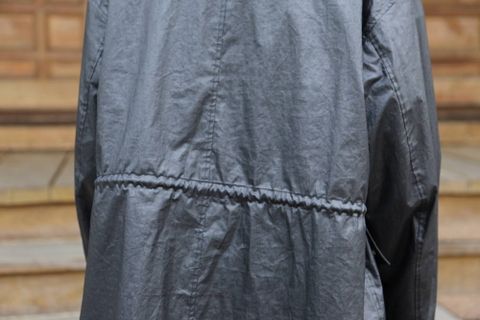 YOKE STAND COLLAR OVER COAT"BLACK"Style.2020.2.28.