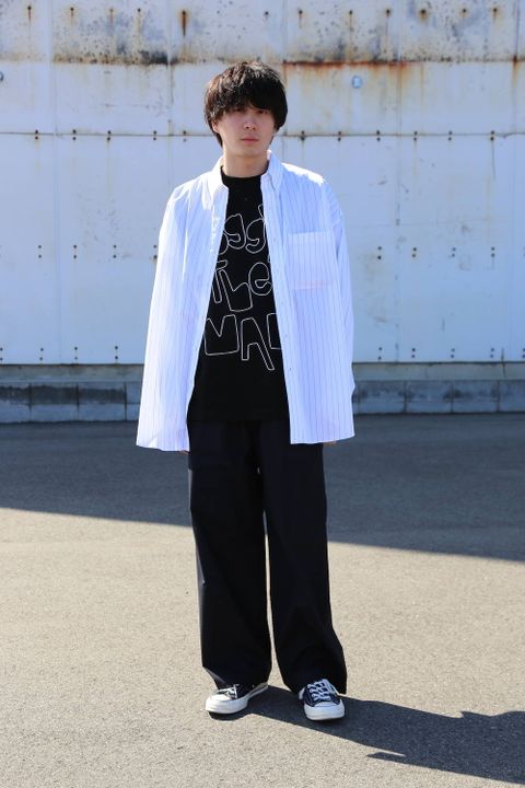 POGGY'S BOX SPRING SUMMER 2020  POGGYTHEMAN TEE "BLACK"スタイル.2020.2.23