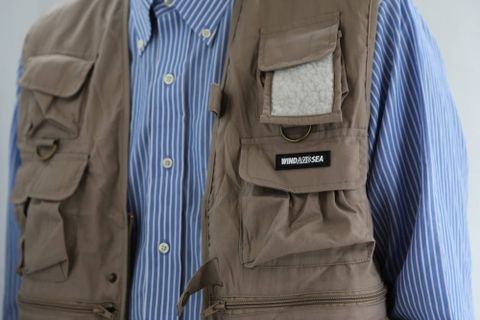 WIND AND SEA 「UTILITY VEST」style.2020.2.29.