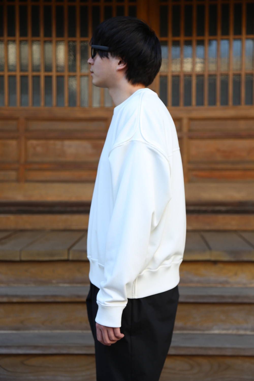 YOKE 2020ss 新作OVERSIZE PIPING SWEAT スタイル.2020.2.14.