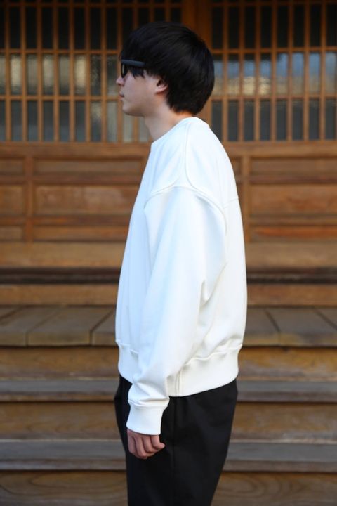 YOKE 2020ss 新作OVERSIZE PIPING SWEAT スタイル.2020.2.14.