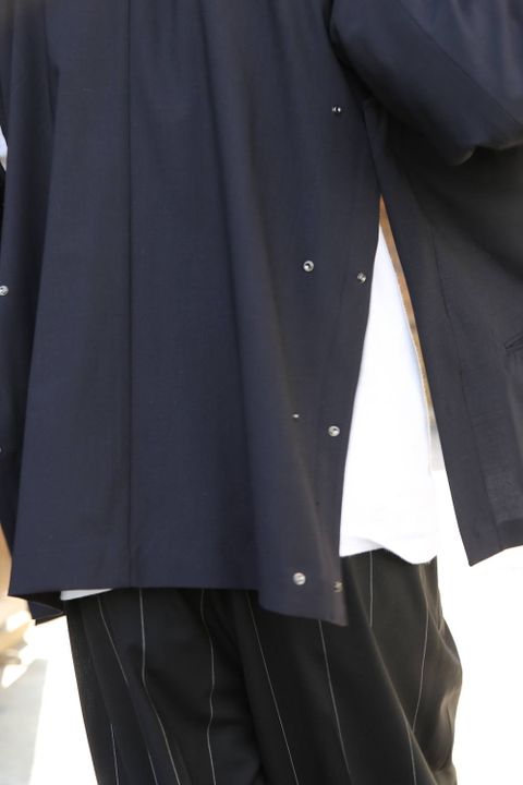 YOKE DOWNSIZING DOUBLE BREASTERD JACKET"DARK NAVY"style.2020.2.25.