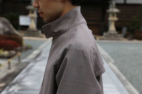 YOKE DOWNSING DRIZZER JAKET"GLEN CHECK"Style.2020.2.15.