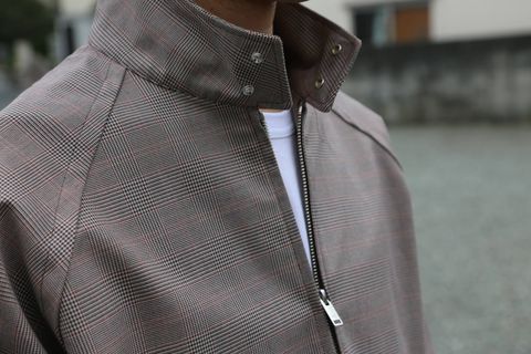 YOKE DOWNSING DRIZZER JAKET"GLEN CHECK"Style.2020.2.15.