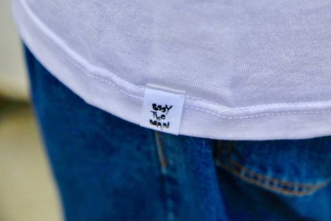POGGYTHEMAN NULL PROBLEMO T-SHIRTS"WHITE"Style.2020.2.18.