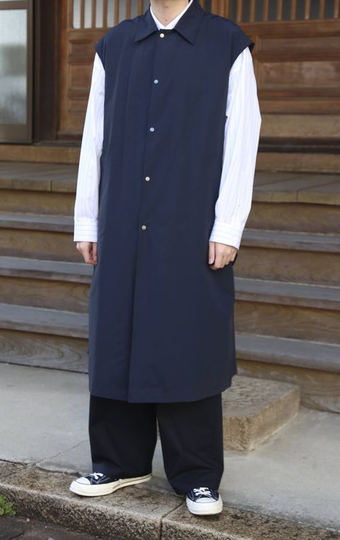 YOKE DETACHABLE DUSTER COAT style.2020.2.22