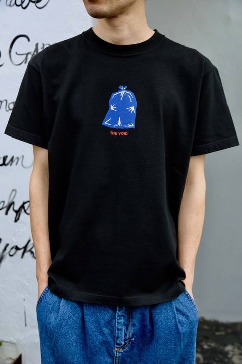 POGGYTHEMAN THE VOID T-SHIRTS"BLACK"Style.2020.2.18.