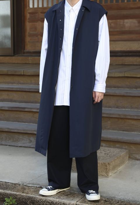 YOKE DETACHABLE DUSTER COAT style.2020.2.22