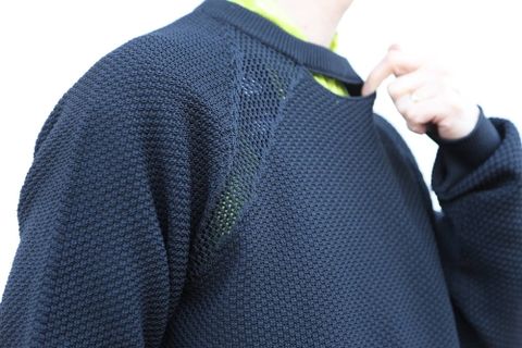 DIGAWEL 8G WG SWEATER"BLACK"スタイル.2020.2.1.