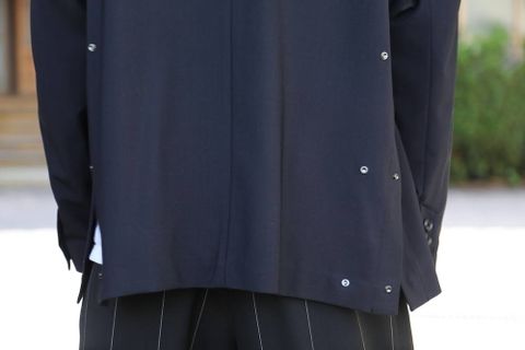 YOKE DOWNSIZING DOUBLE BREASTERD JACKET"DARK NAVY"style.2020.2.25.