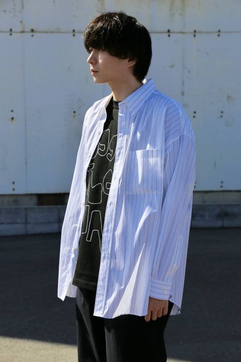 POGGY'S BOX SPRING SUMMER 2020  POGGYTHEMAN TEE "BLACK"スタイル.2020.2.23
