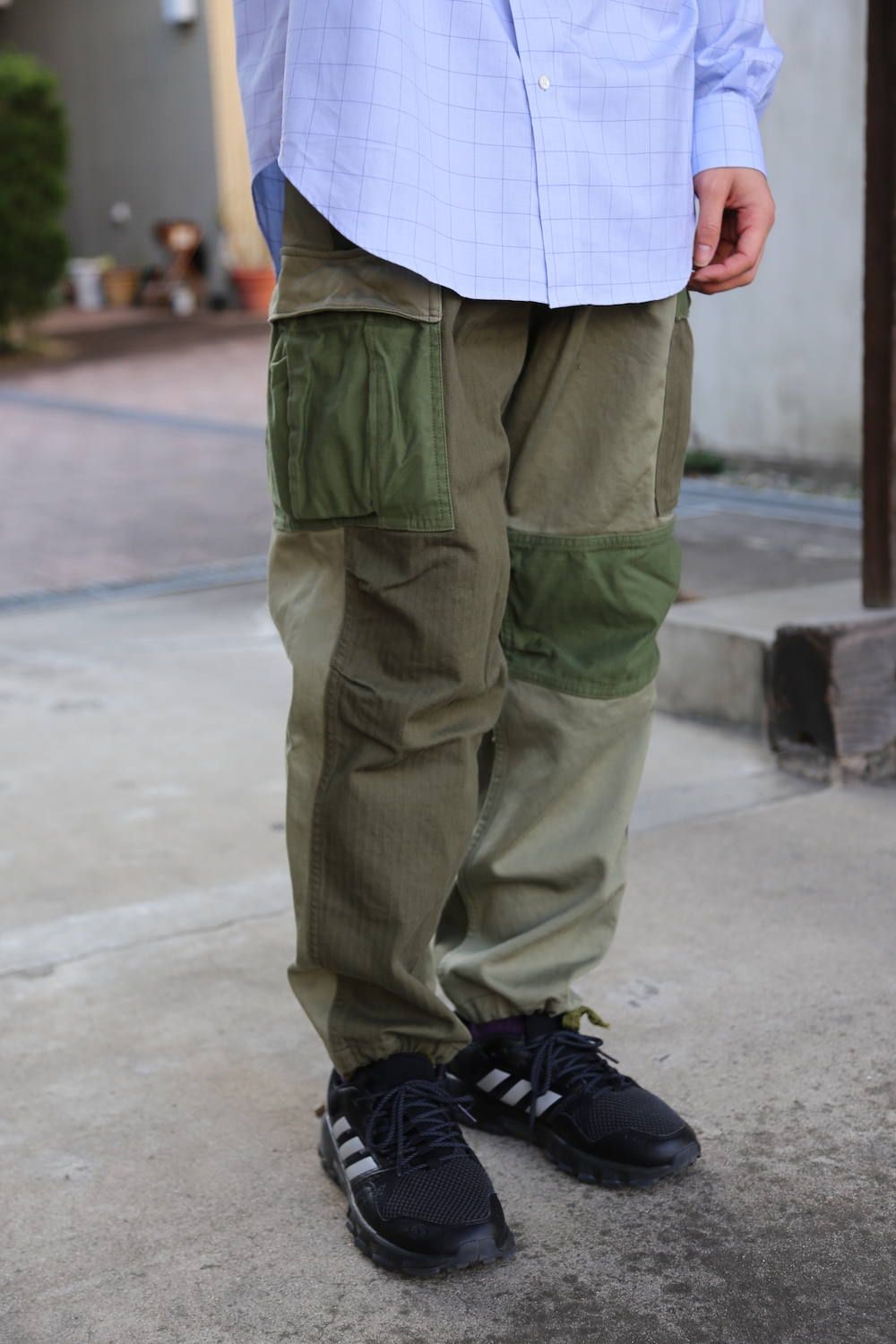 Graphpaper Thomas Mason L/S B.D Box Shirt 