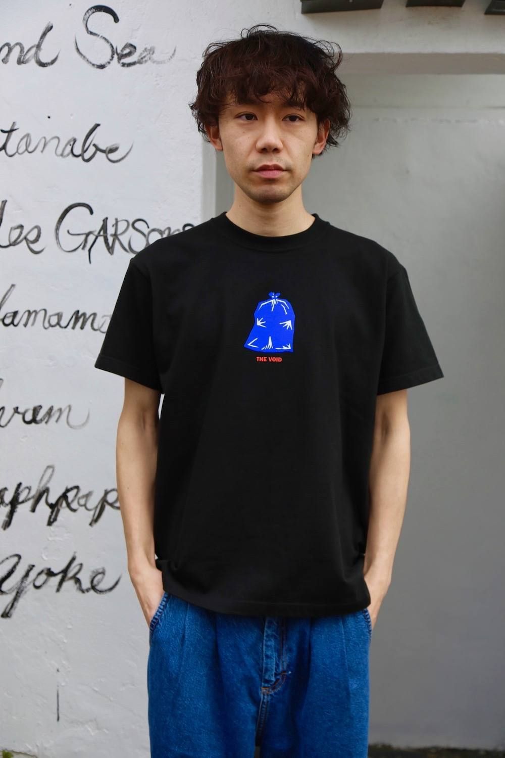 POGGYTHEMAN THE VOID T-SHIRTS"BLACK"Style.2020.2.18.