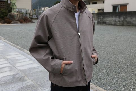 YOKE DOWNSING DRIZZER JAKET"GLEN CHECK"Style.2020.2.15.