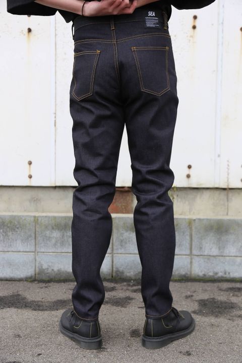 WIND AND SEA WDS SKINNY DENIM"INDIGO"スタイル.2020.2.1.