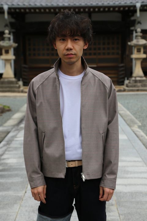 YOKE DOWNSING DRIZZER JAKET"GLEN CHECK"Style.2020.2.15.