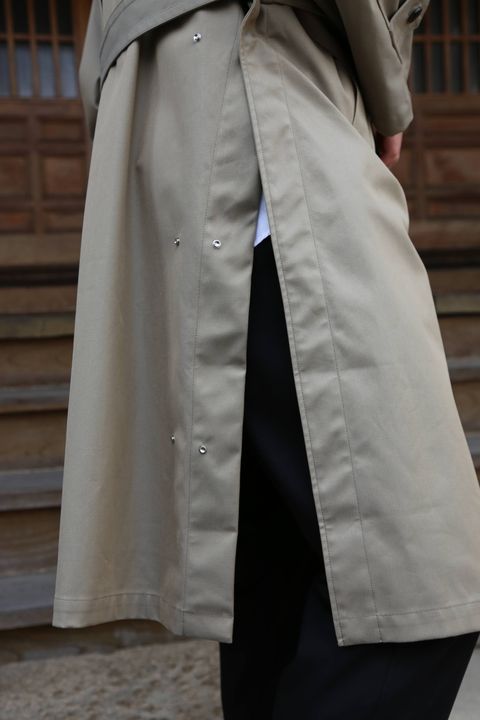 YOKE 2020ss 新作 DOWNSIZING BALL COLLAR COAT スタイル.2020.2.8.
